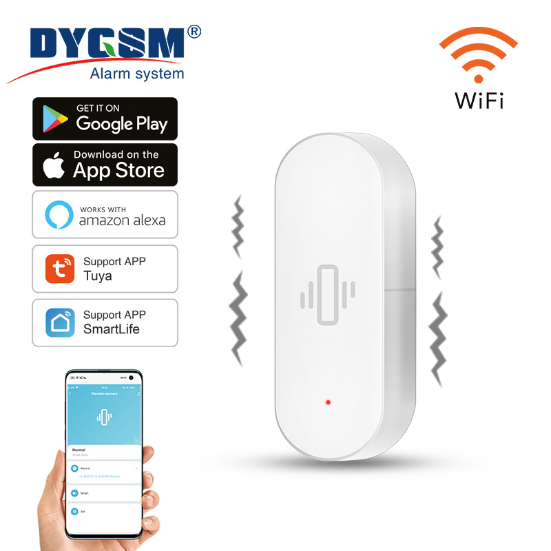 Smart Home Notifications - Tuya Smart Home WiFi Vibration Sensor