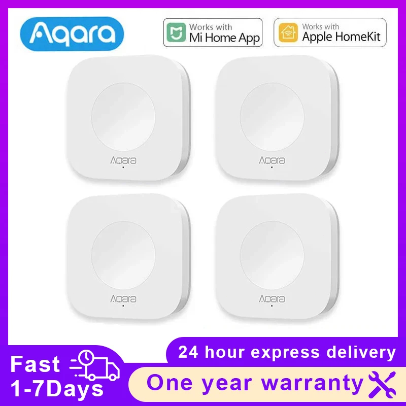 Smart Home Hub Apple - Aqara Smart Home Sensor drahtloser Mini-Schalter
