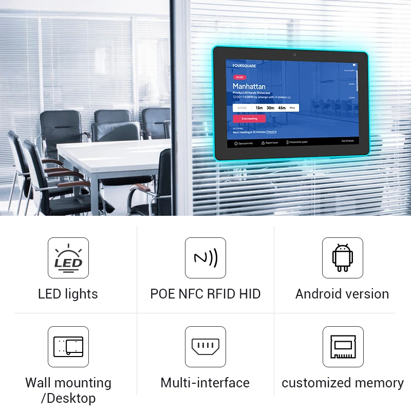 Smart Home Touchscreen Control Panel - 10,1 Zoll Wandmontiertes Smart Home Bedienfeld