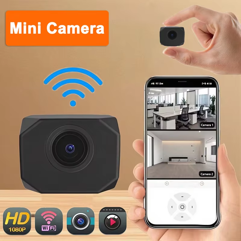 Security Ip Camera - 4K HD WiFi-Überwachungskamera für Zuhause, Mini-Smart-IP-Überwachung