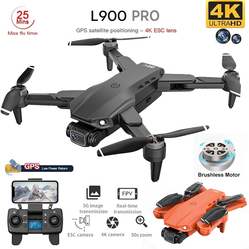Smart Home Camera - L900 Pro GPS Drone 4K Professionelle