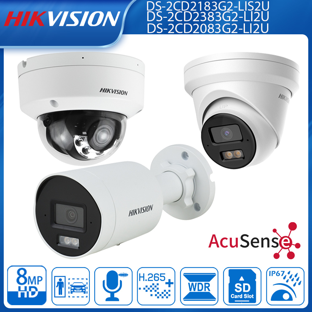 Smart Home Hikvision - Hikvision 4K Smart Hybrid Light Bullet