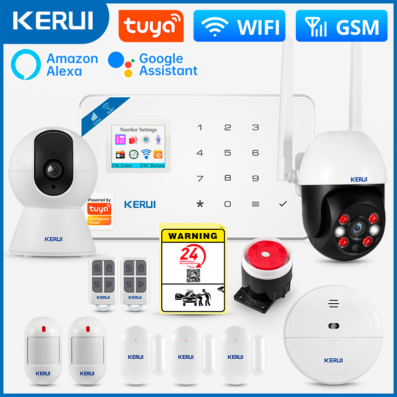 Smart Home Cctv - KERUI W181 Alarm System Security Home