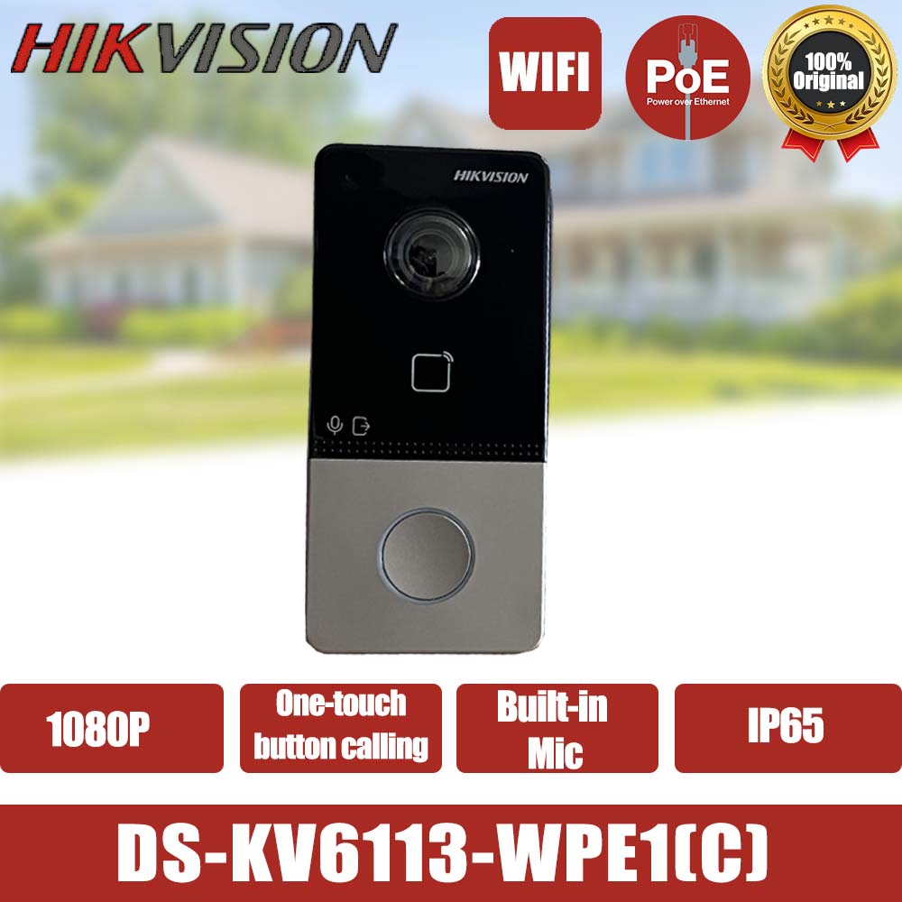 Smart Home Hikvision - Hikvision Türklingel Smart Home POE Türsprechanlage