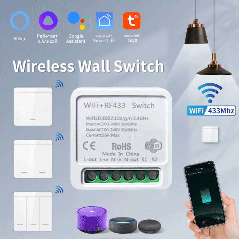 Smart Home Life - Tuya WiFi Smart Lichtschalter Smart Home
