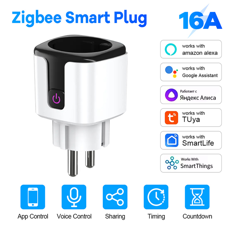 Smart Home Hub Ikea - Zigbee Smart Plug 16A 20A EU-Stecker