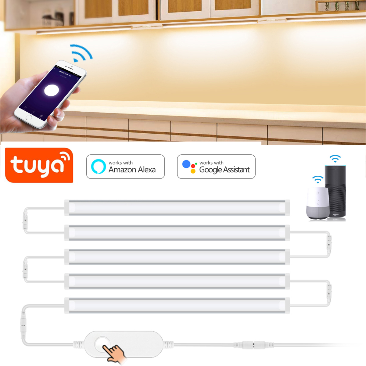 Smart Home Kitchen - 1-5 Stück Küche Tuya Smart LED