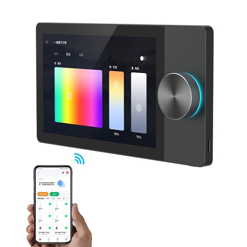 Smart Home Zigbee Gateway - Graffiti Smart-Zentralsteuerungsbildschirm für das ganze Haus