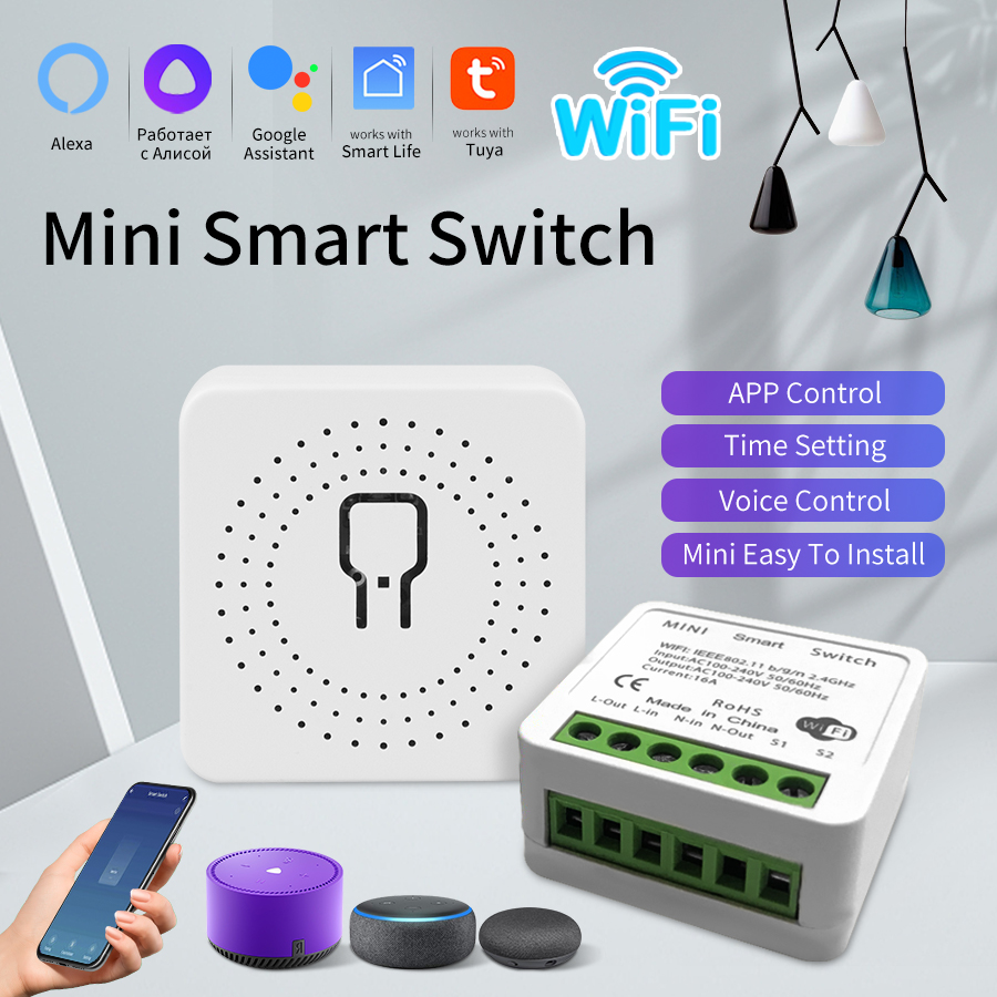 Smart Home Life - 16A 20A Tuya Smart WiFi-Schalter 433Mhz