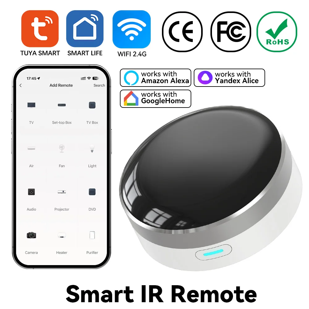 Smart Home Hub Ikea - YFK WLAN Smart IR-Blaster Universelle Fernbedienung