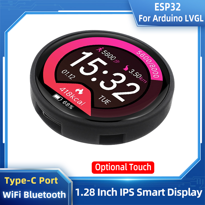 Smart Home Arduino - 1,28 Zoll ips smart display esp32