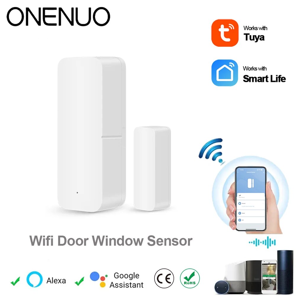 Smart Home Notifications - ONENUO Tuya Smart WiFi Türsensor Öffnen