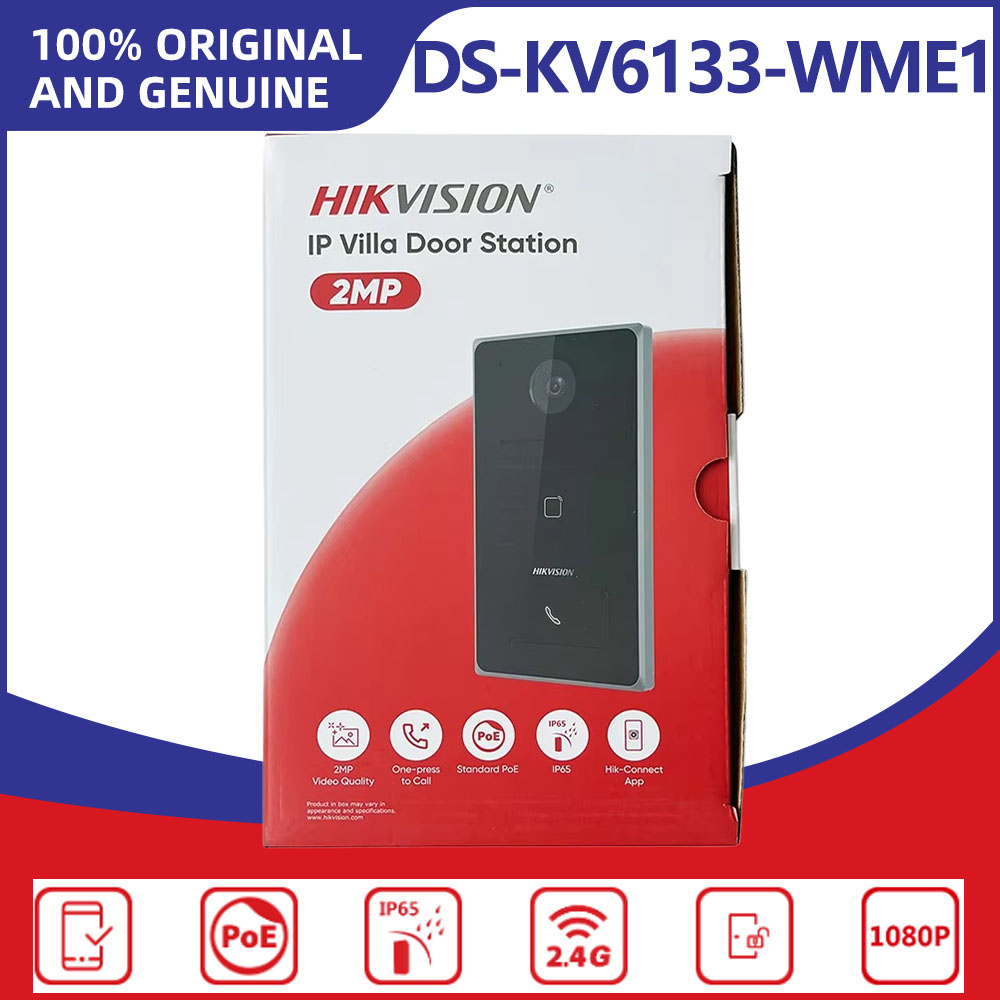 Smart Home Hikvision - Hikvision DS-KV6133-WME1 IP Villa-Türstation 2MP IR