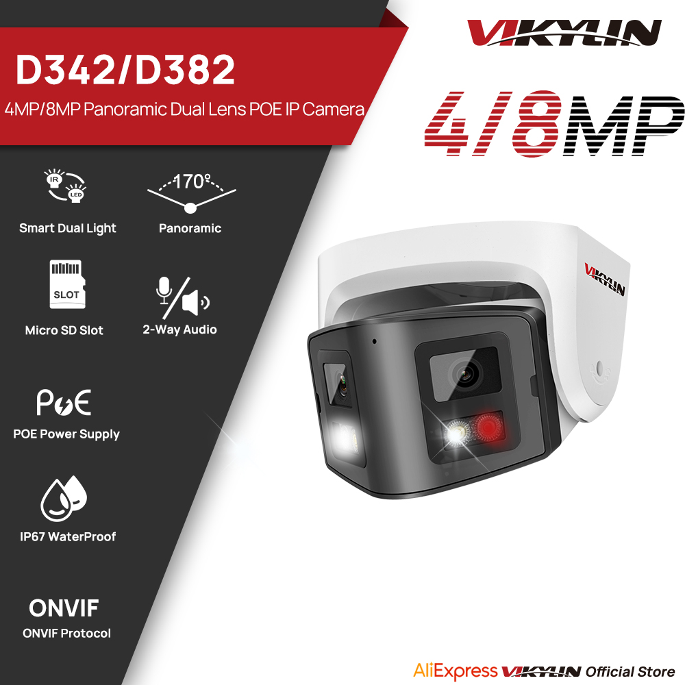 Vikylin Panorama-IP-Kamera mit – Smart Home Hikvision Bewertung und Preis