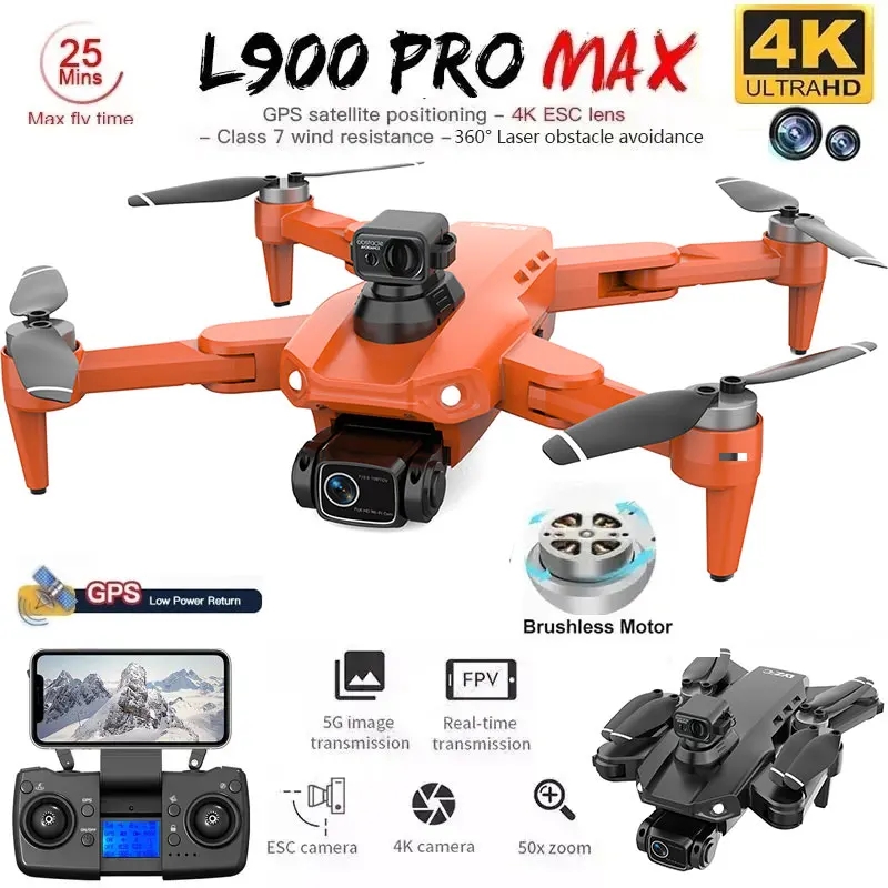 L900 Pro MAX GPS-Drohne 4K Pro – Smart Home Camera Bewertung und Preis