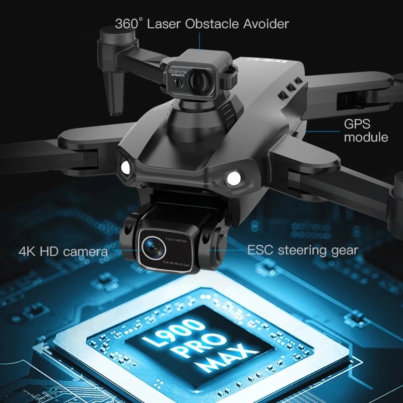L900 Pro MAX GPS-Drohne 4K Pro – Smart Home Camera Bewertung und Preis