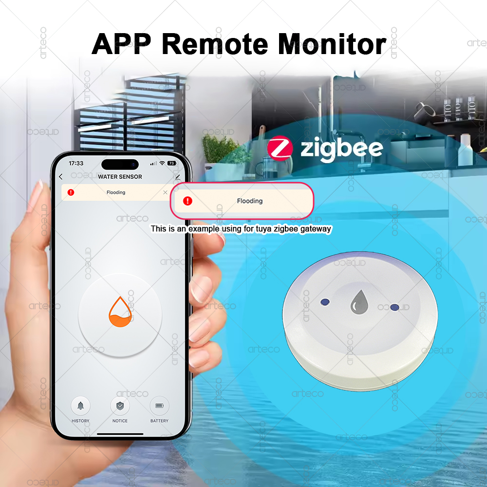 Smart Zigbee Wasser Sensor Flu – Smart Home Zigbee Gateway Bewertung und Preis