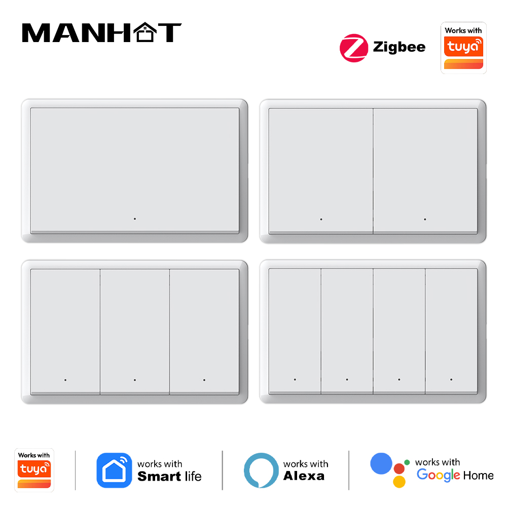 Manhot Smart Zigbee Schalter,  – Smart Home Life Bewertung und Preis