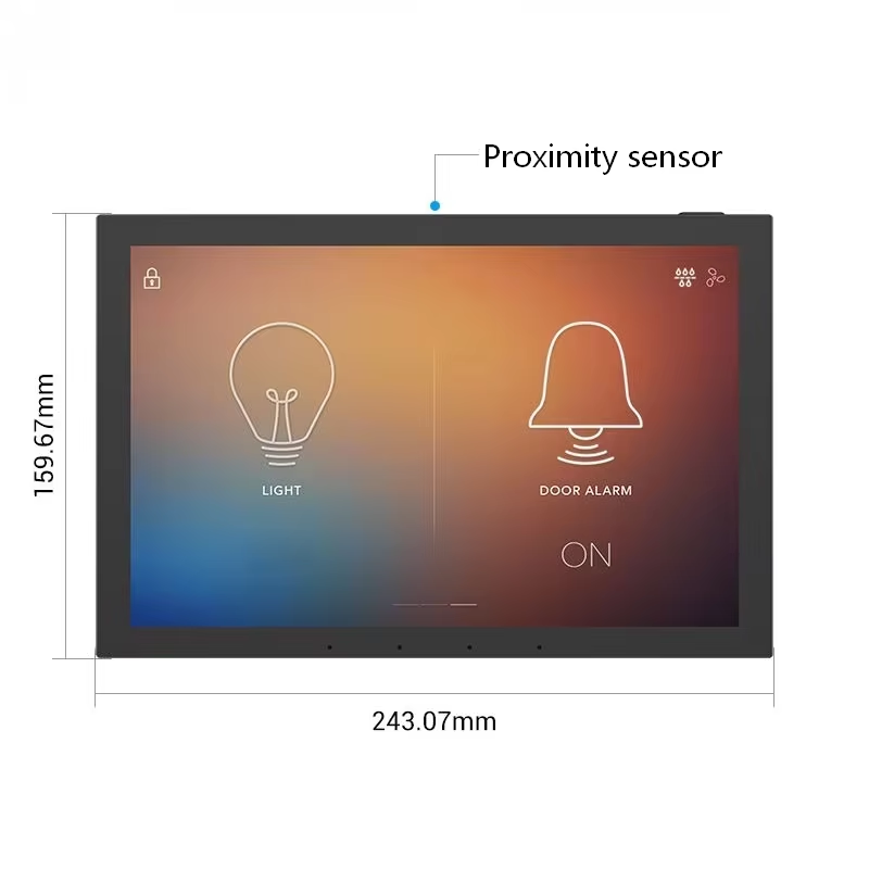 10,1 Zoll Android 14 Wandmonta – Smart Home Cctv Bewertung und Preis
