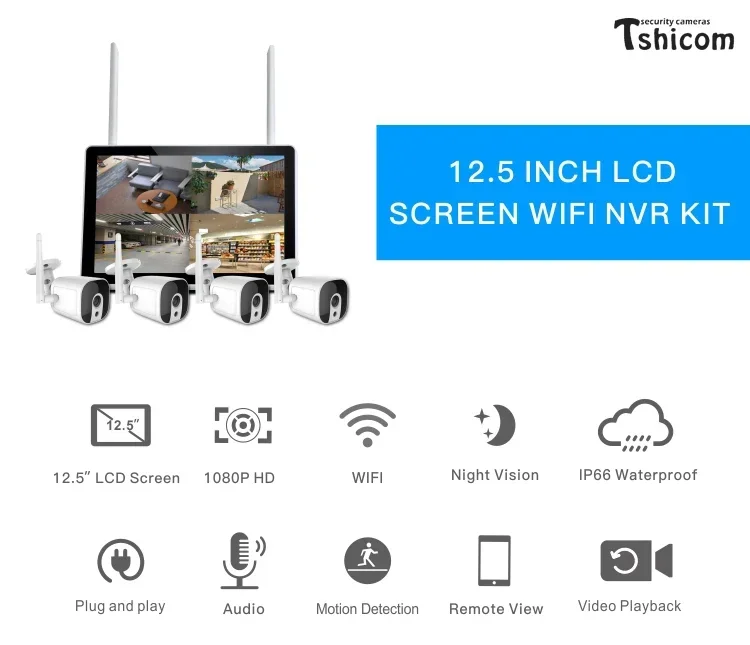 TUYA Smart Wi-Fi 4CH NVR Kit 1 – Smart Home Cctv Bewertung und Preis