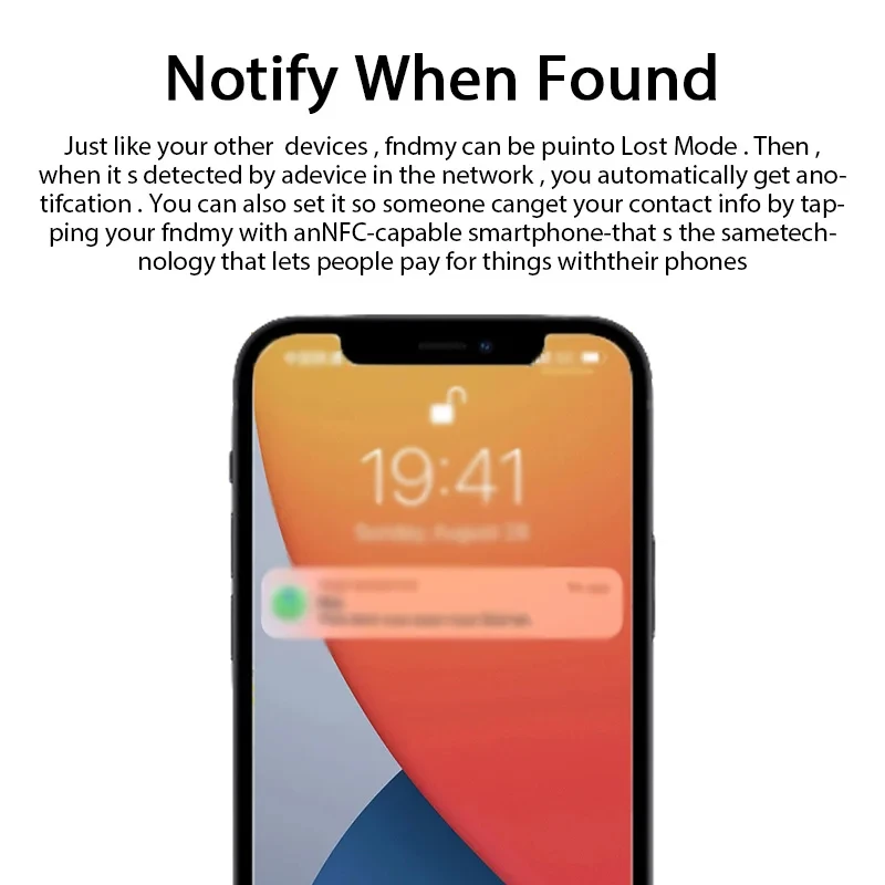 Mini Anti-Lost Tracking-Gerät  – Smart Home Hub Apple Bewertung und Preis
