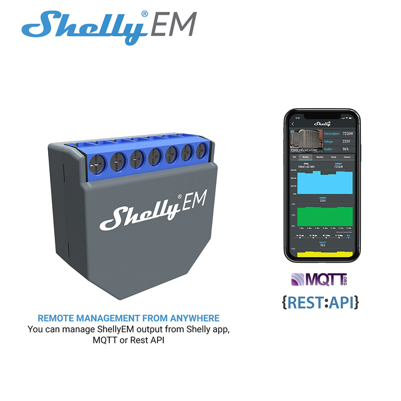 SHELLY EM WLAN Smart Life Cont – Smart Home Life Bewertung und Preis