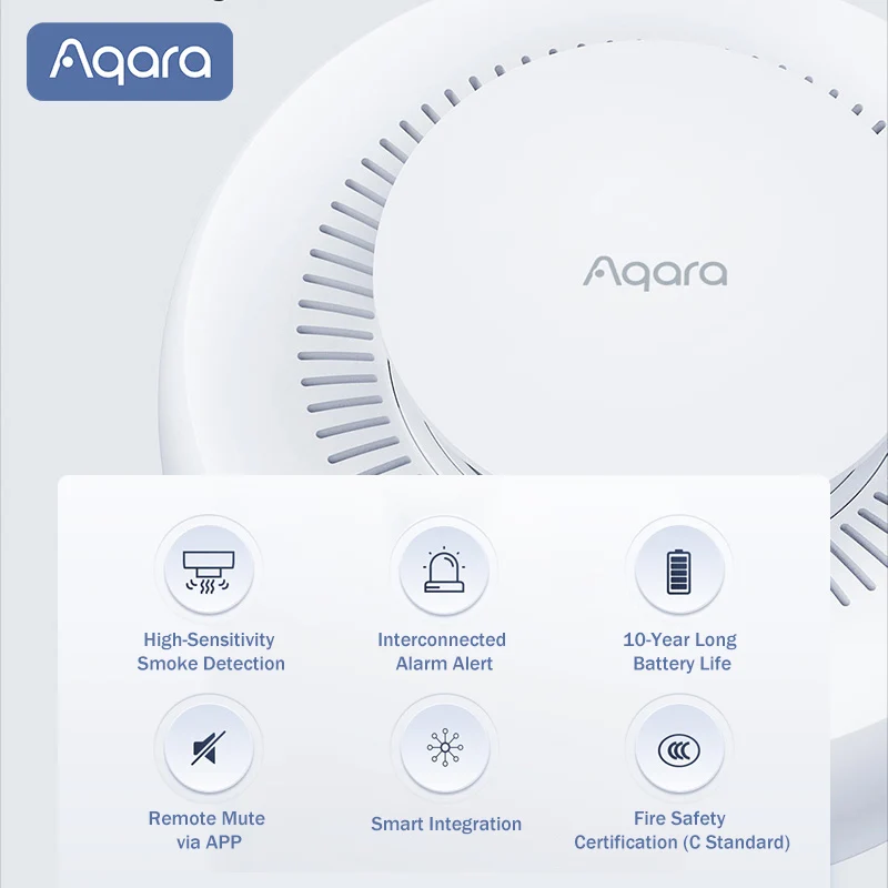 Aqara Matter Rauchmelder Senso – Smart Home Hub Apple Bewertung und Preis