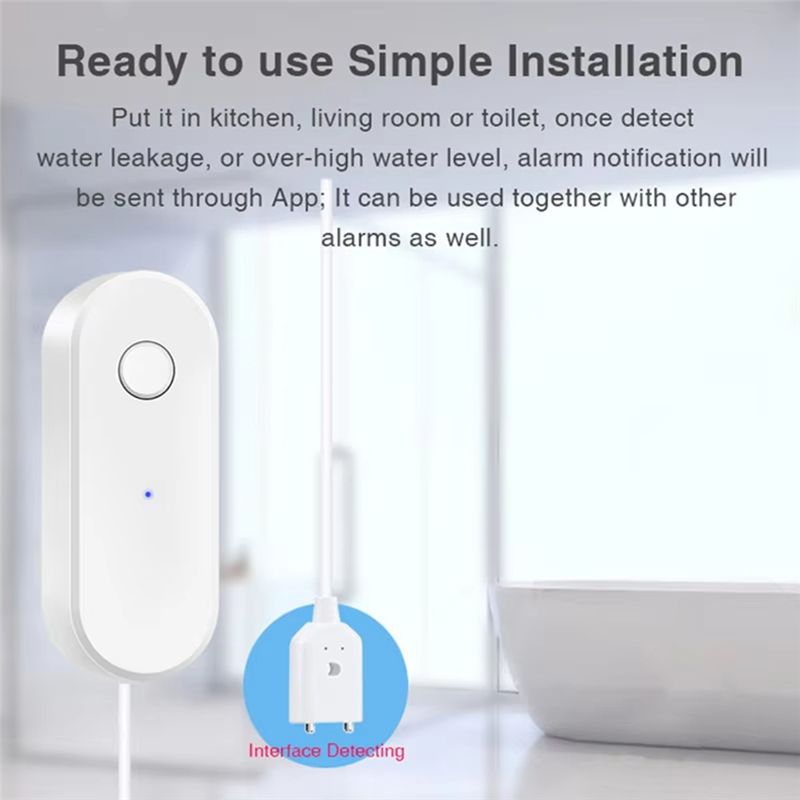 ABZW WLAN-Wassersensor-Alarm W – Wifi Water Leak Detector Bewertung und Preis