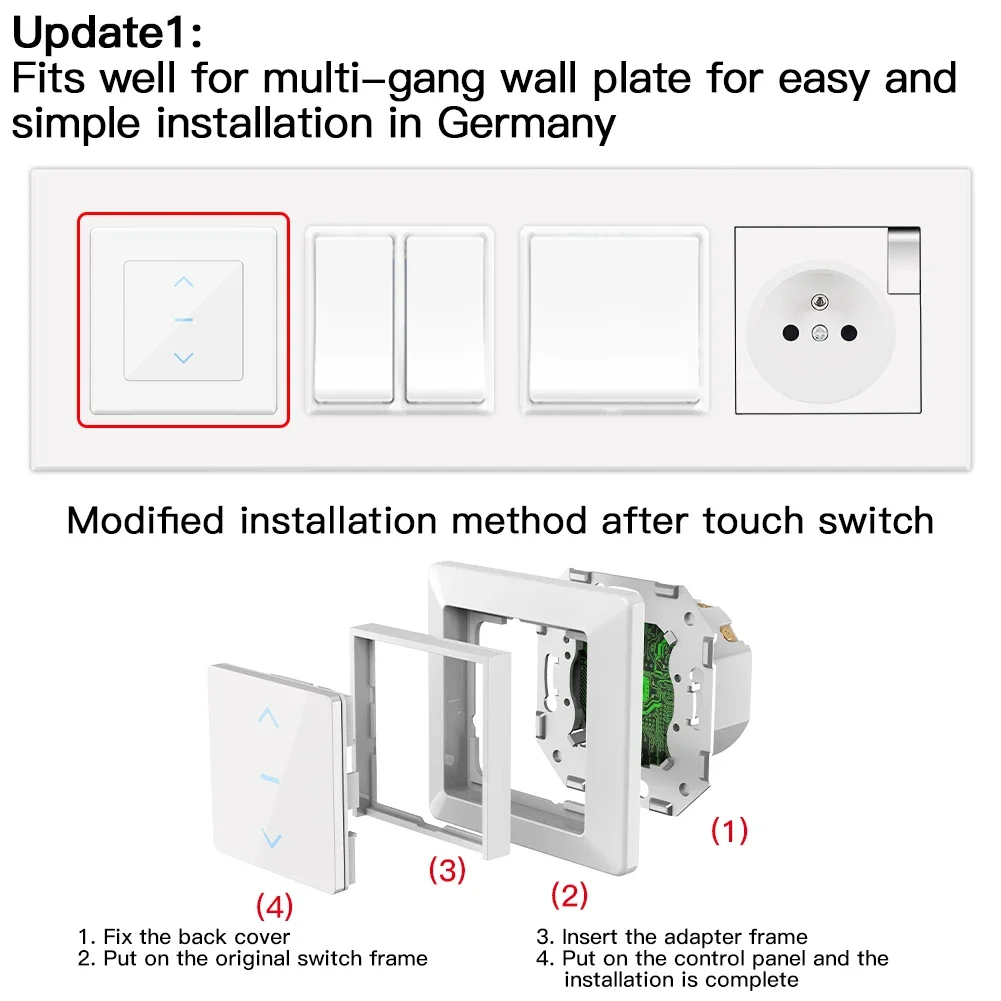 MOES Touch Design WLAN-Smart-V – Smart Home Moes Bewertung und Preis