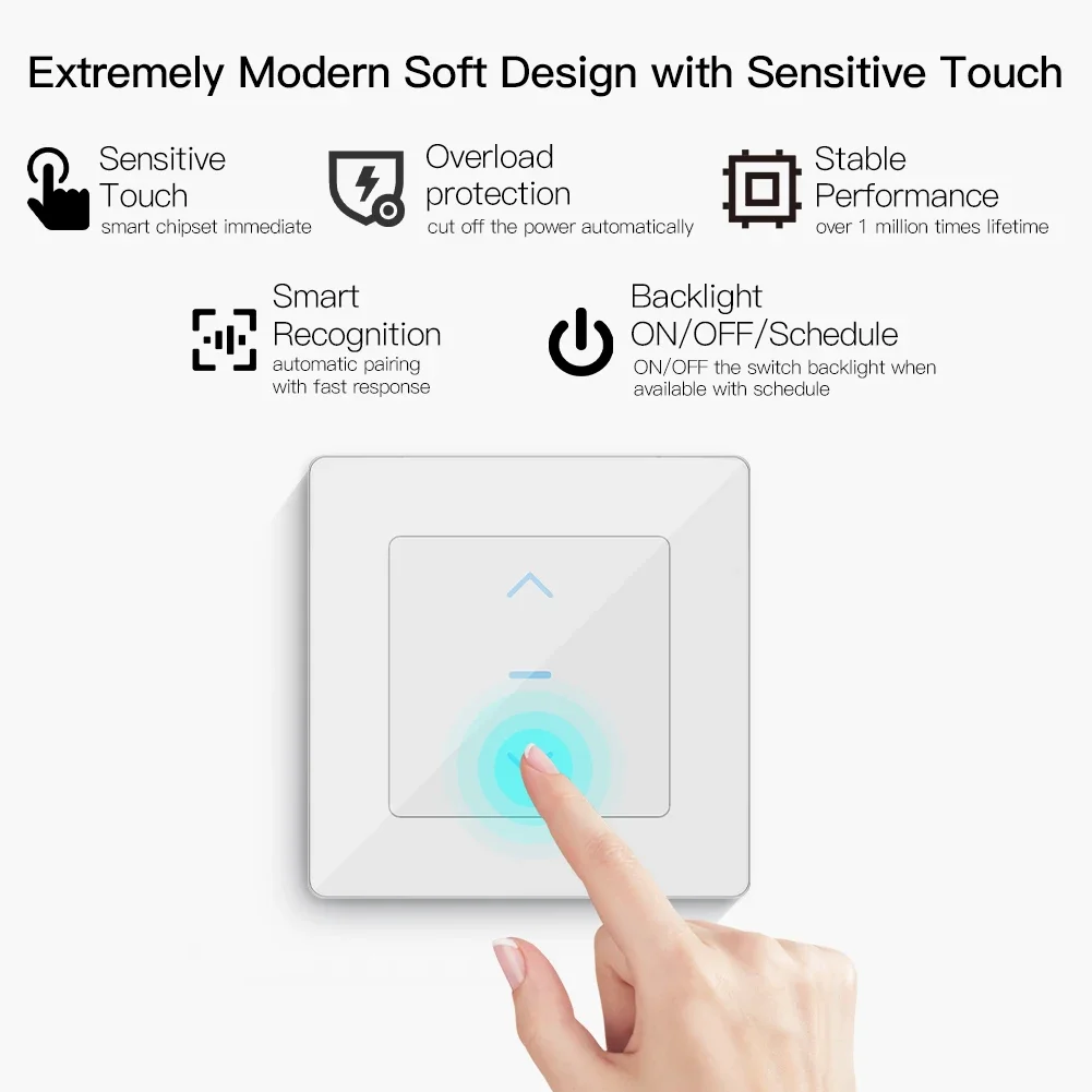 MOES Touch Design WLAN-Smart-V – Smart Home Moes Bewertung und Preis