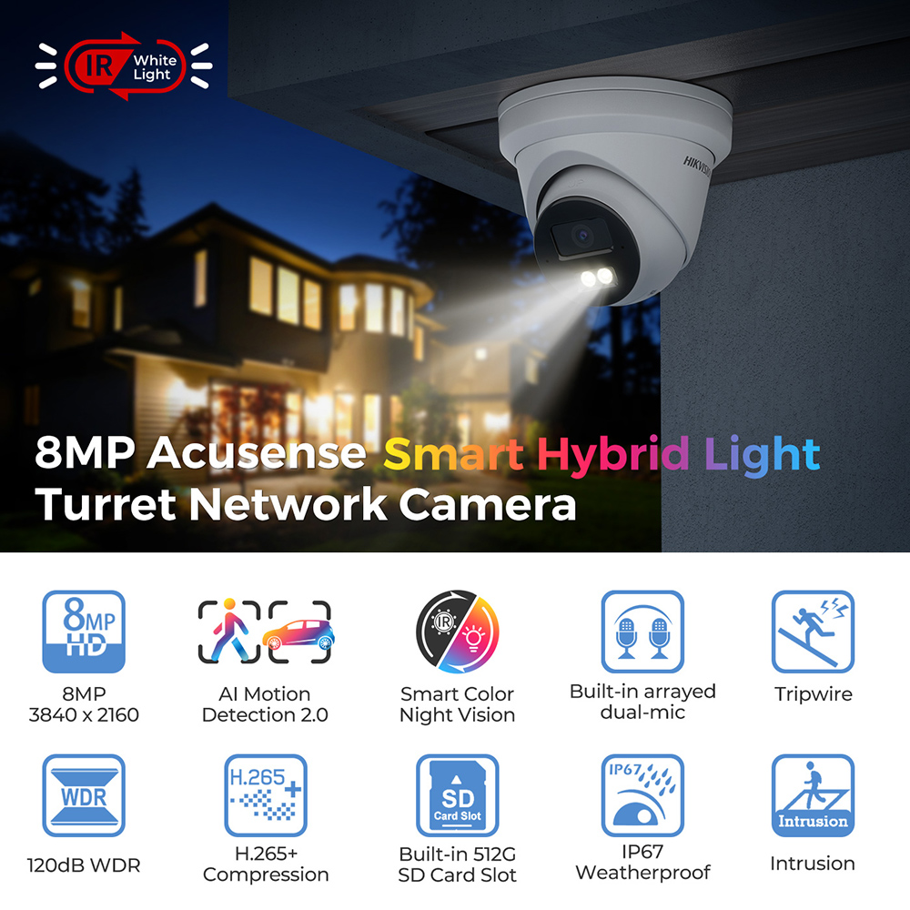 Hikvision 4K Smart Hybrid Ligh – Smart Home Hikvision Bewertung und Preis