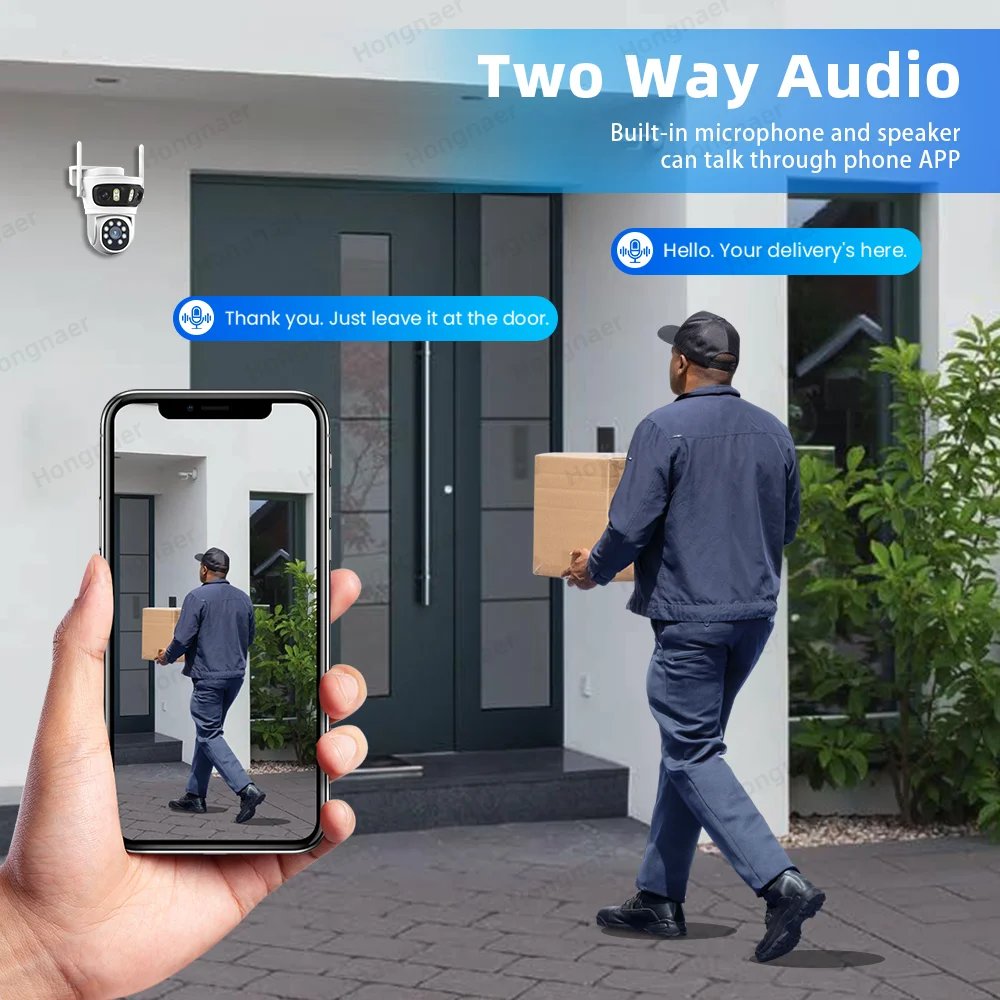 2026 Hongnaer 6MP 4CH 3-Linsen – Security Ip Camera Bewertung und Preis