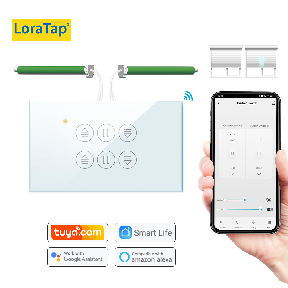 LoraTap Tuya US-Vorhangschalte – Smart Home Blinds Bewertung und Preis