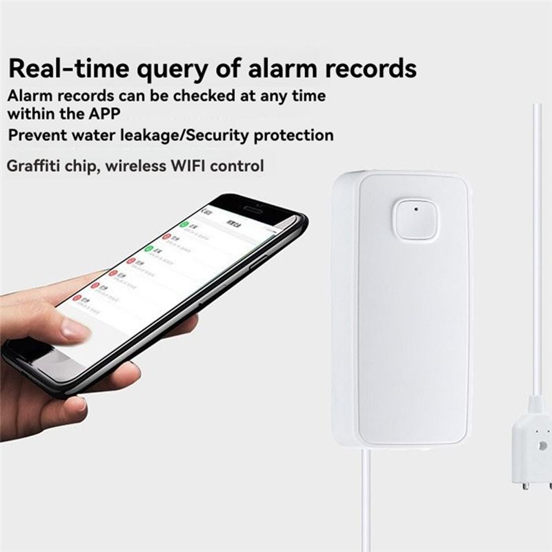 [NEU A09R!】 Tuya Wifi Smart Wa – Wifi Water Leak Detector Bewertung und Preis