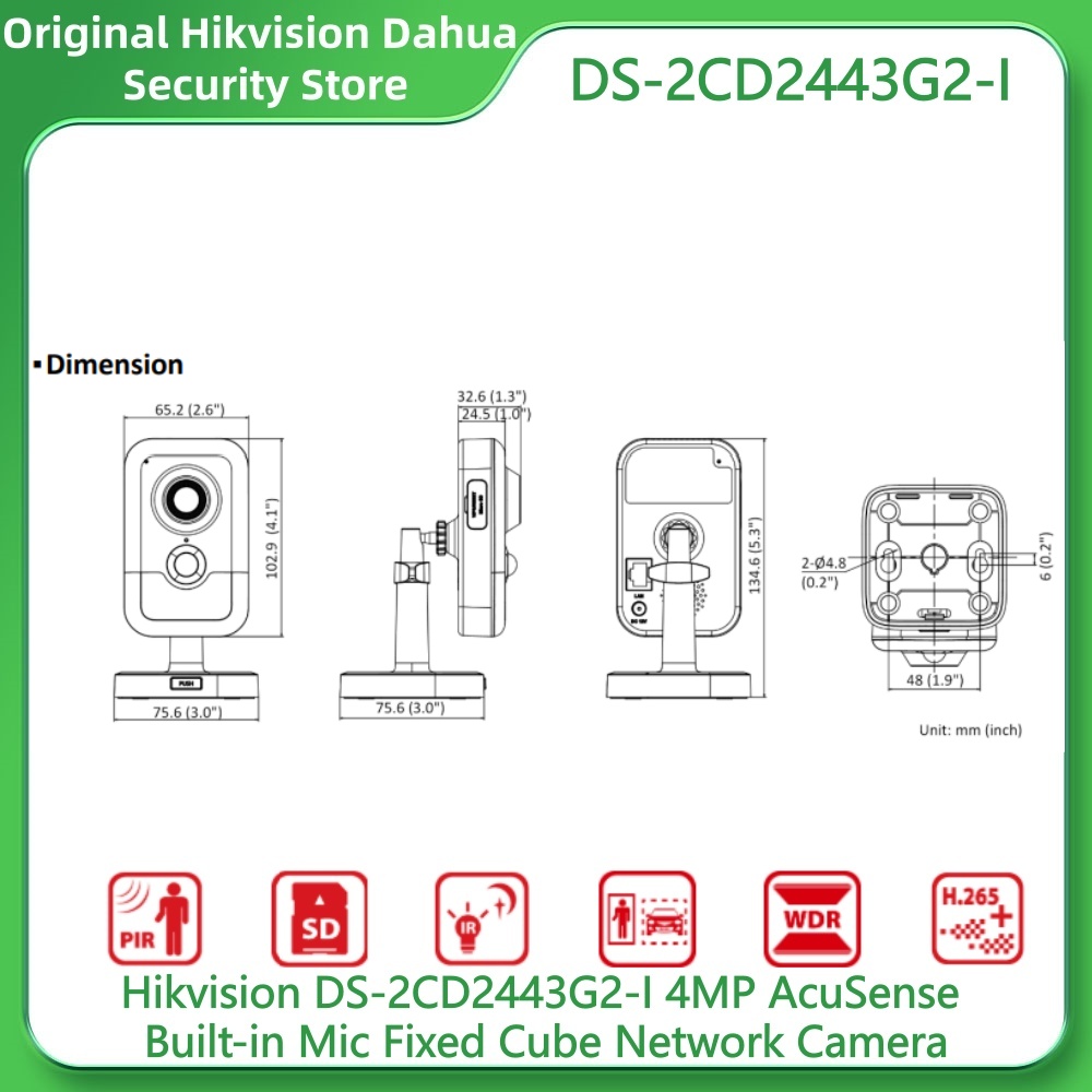 Hikvision DS-2CD2443G2-I 4MP M – Smart Home Hikvision Bewertung und Preis
