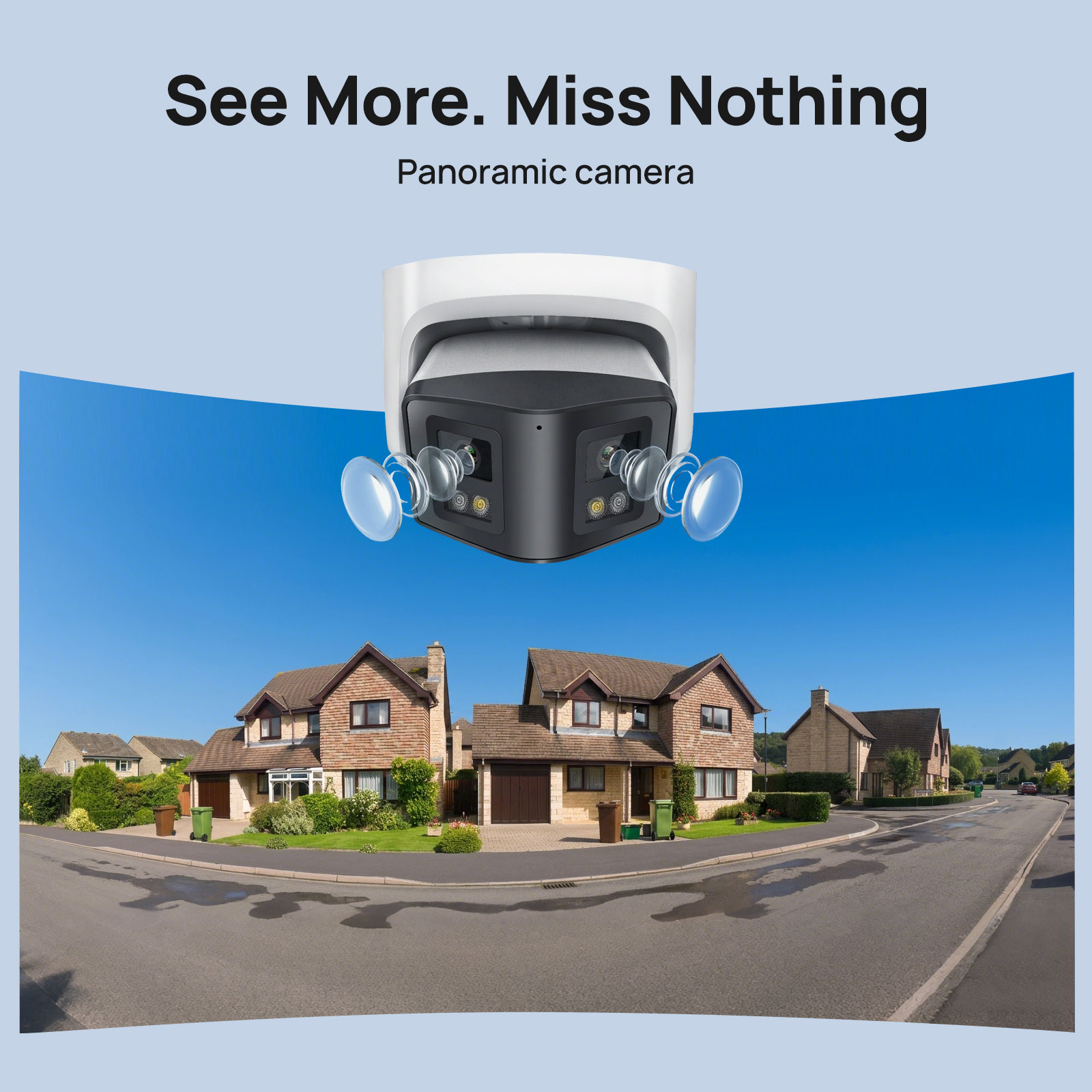 Vikylin 4MP Panorama-IP-Kamera – Smart Home Hikvision Bewertung und Preis