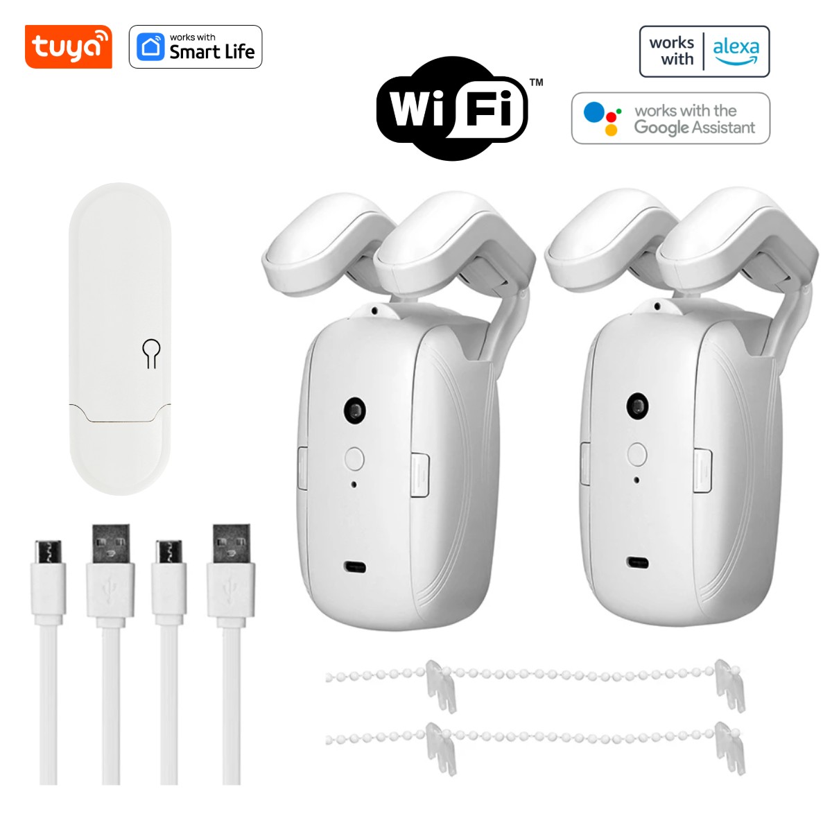1/2 Stück Tuya Smart WiFi Vorh – Smart Home Blinds Bewertung und Preis