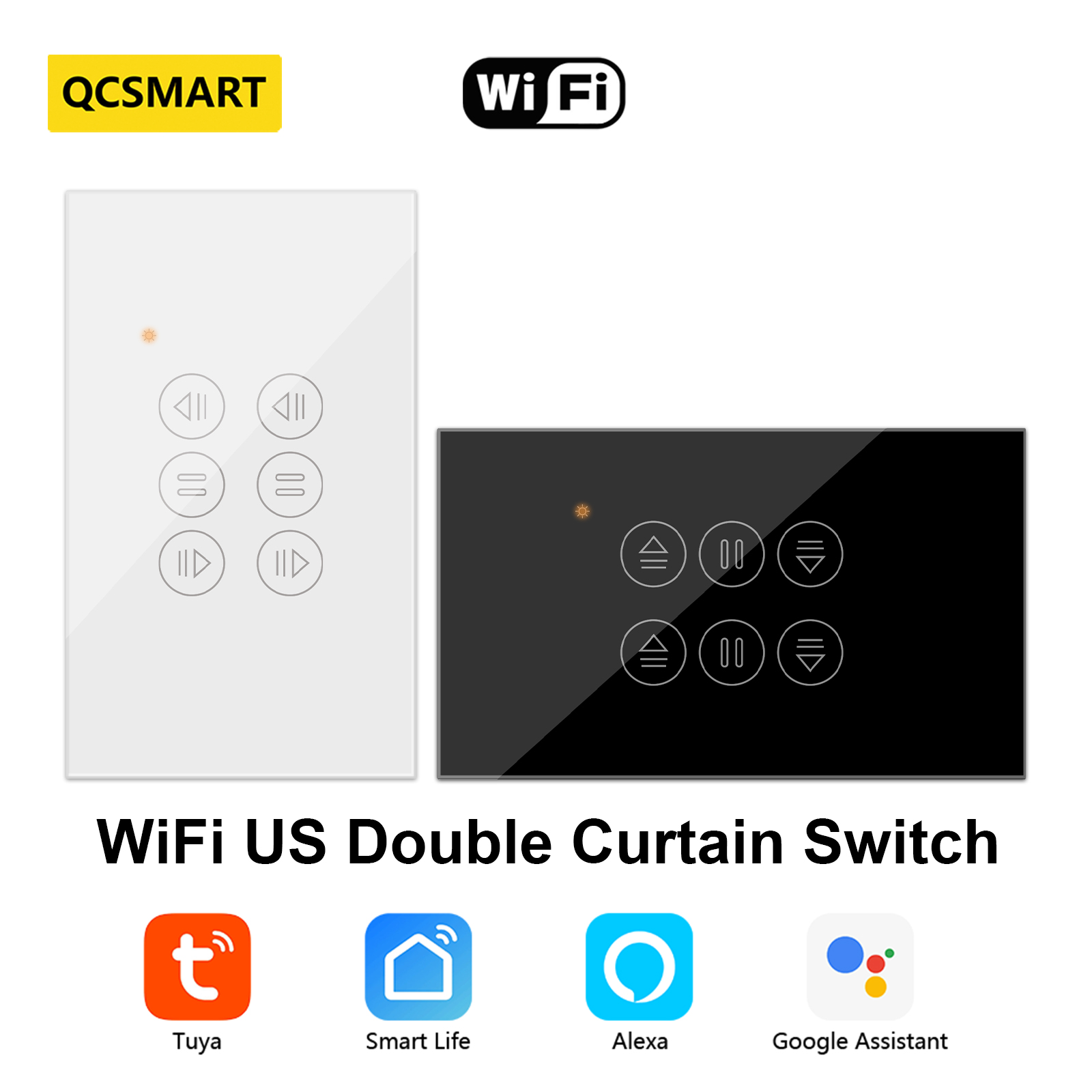 QCSMART WiFi Doppel Vorhang UN – Smart Home Blinds Bewertung und Preis