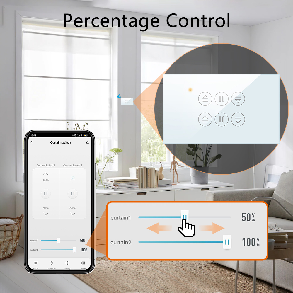 QCSMART WiFi Doppel Vorhang UN – Smart Home Blinds Bewertung und Preis