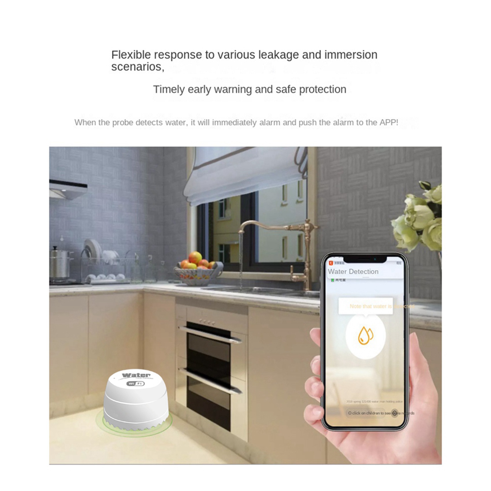 ABKW-3X WLAN Crow Smart Wasser – Wifi Water Leak Detector Bewertung und Preis