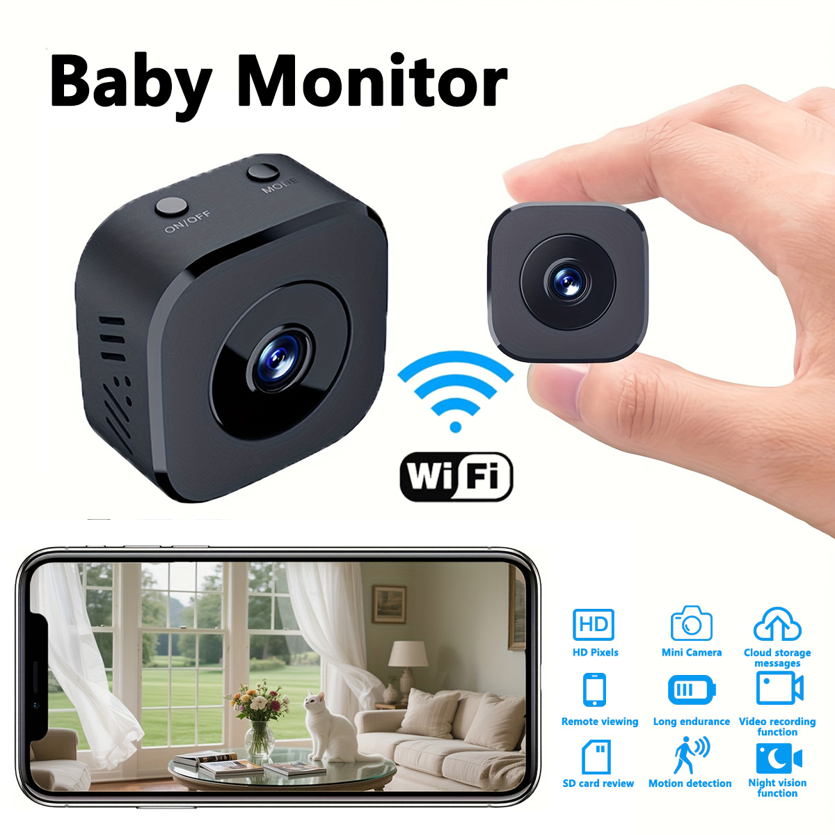 1080P HD Mini WiFi Kamera Indo – Security Ip Camera Bewertung und Preis