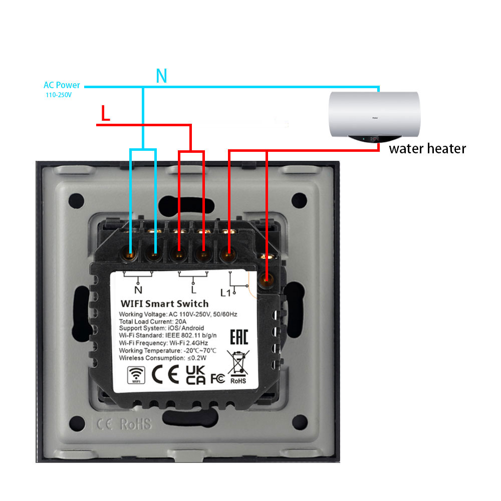 TAWOIA Wifi Smart Switch Kesse – Smart Home Touchscreen Control Panel Bewertung und Preis