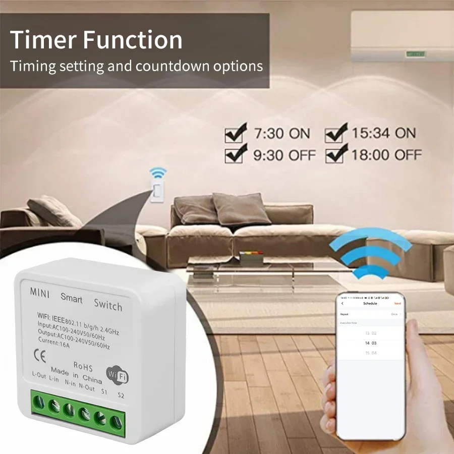 16A 20A Tuya Smart WiFi-Schalt – Smart Home Life Bewertung und Preis
