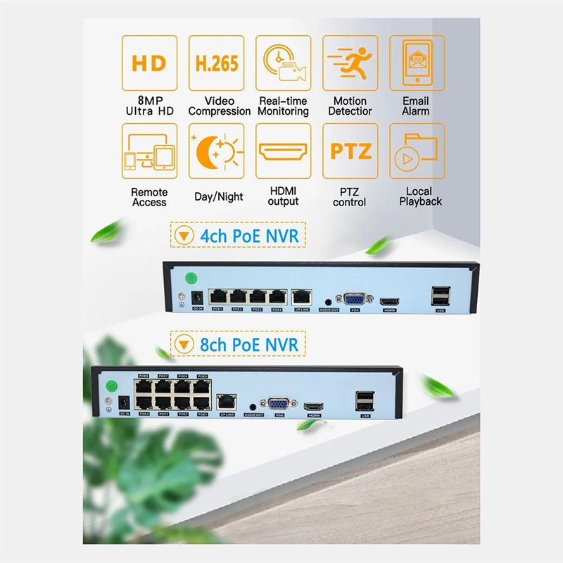 B68C Xmeye 4K 8CH POE NVR 8-Ka – Security Ip Camera Bewertung und Preis