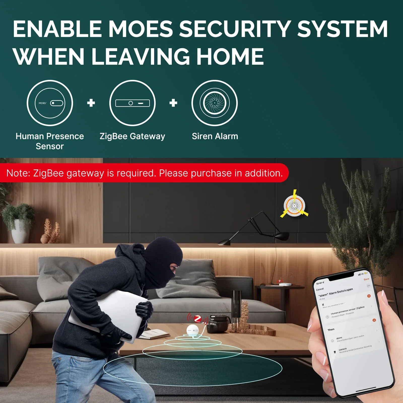 MOES ZigBee Menschlicher Anwes – Smart Home Moes Bewertung und Preis