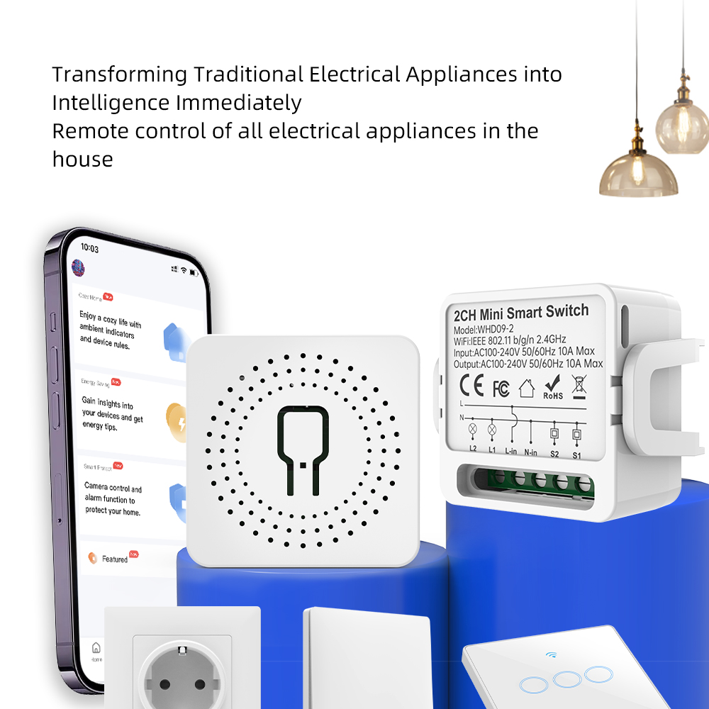 2-Wege Tuya Smart Switch 2-Gan – Smart Home Life Bewertung und Preis