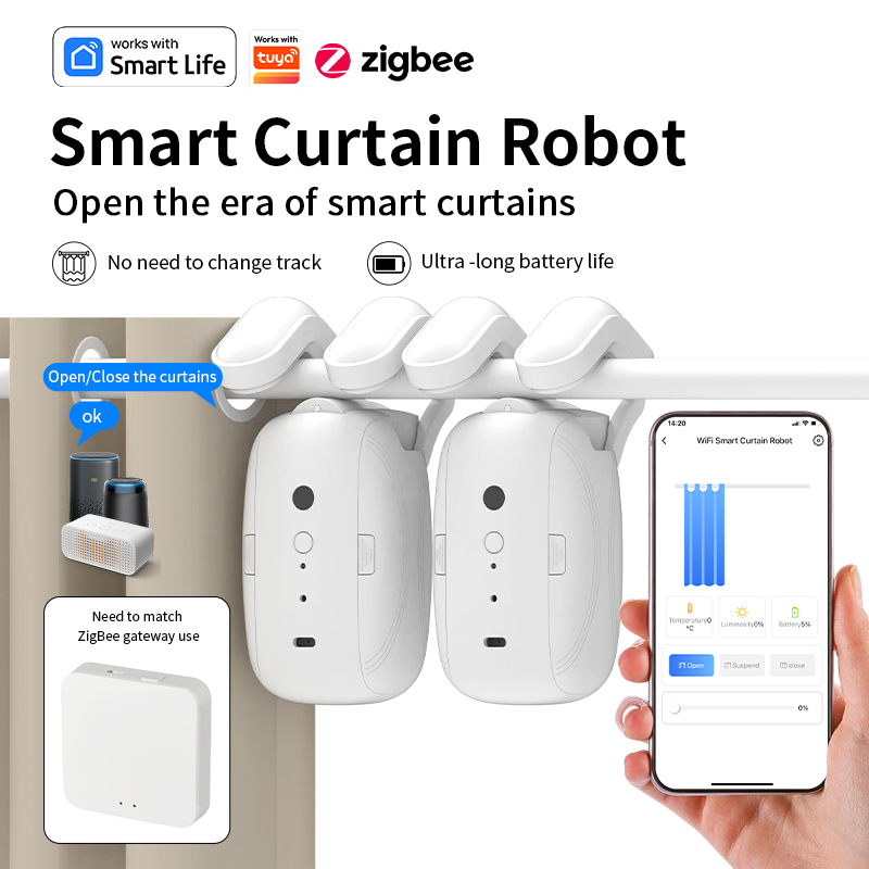 Zigbee Smart Vorhang Fahrer Ro – Smart Home Appliances Bewertung und Preis