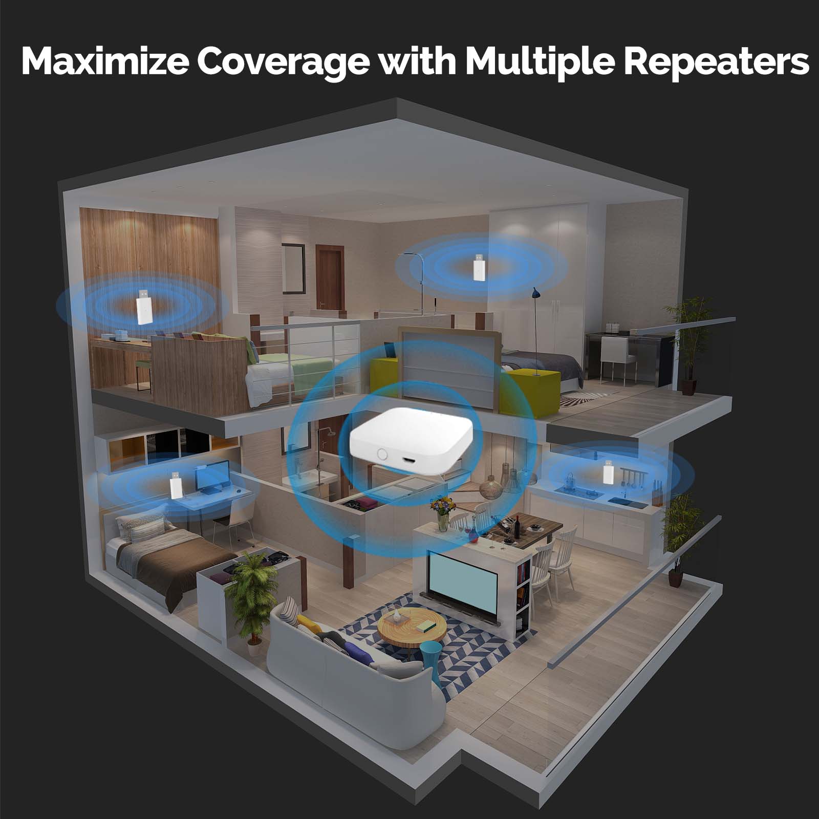 MOES Tuya ZigBee3.0 Signal Rep – Smart Home Zigbee Gateway Bewertung und Preis