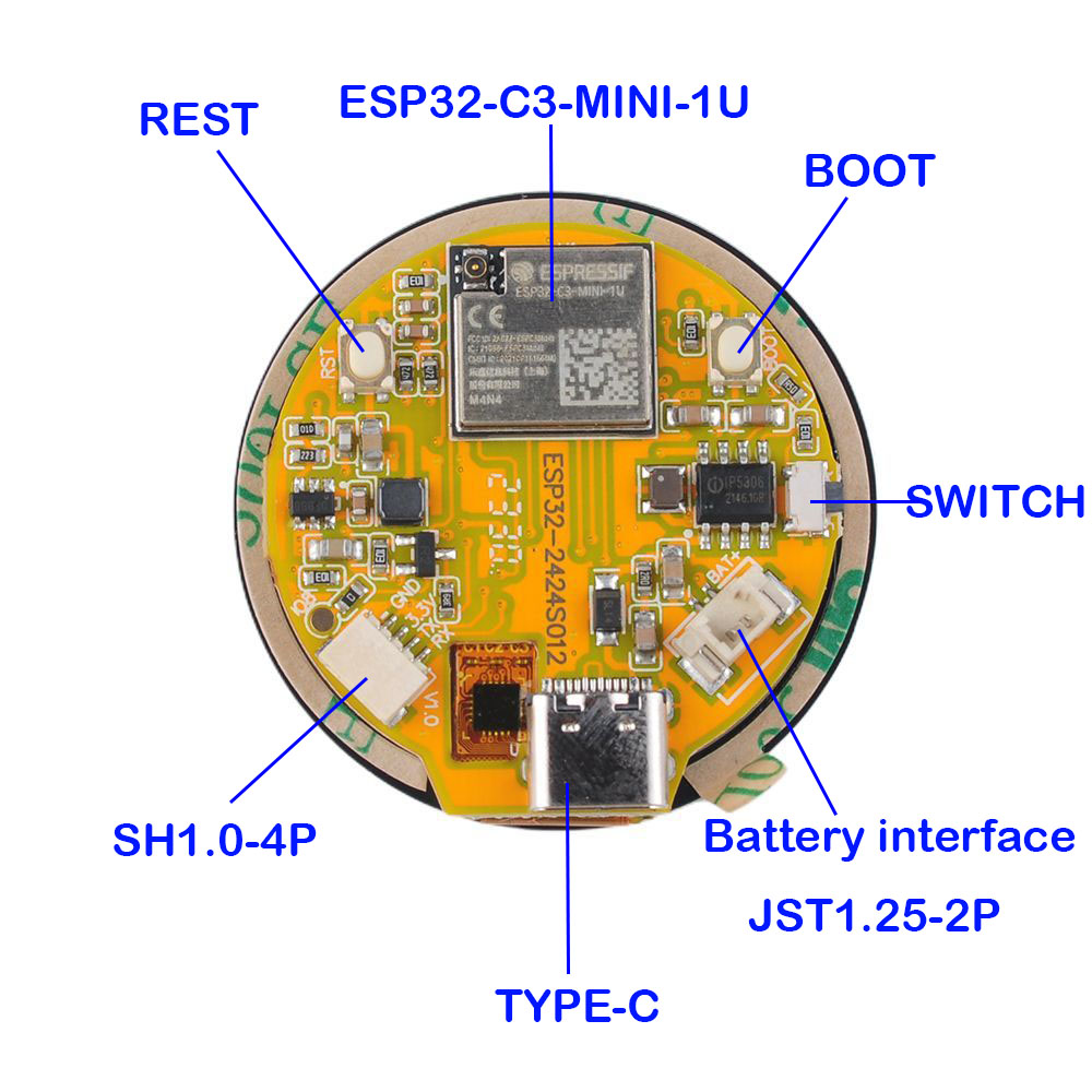1,28 Zoll ESP32 Display ESP32- – Smart Home Arduino Bewertung und Preis