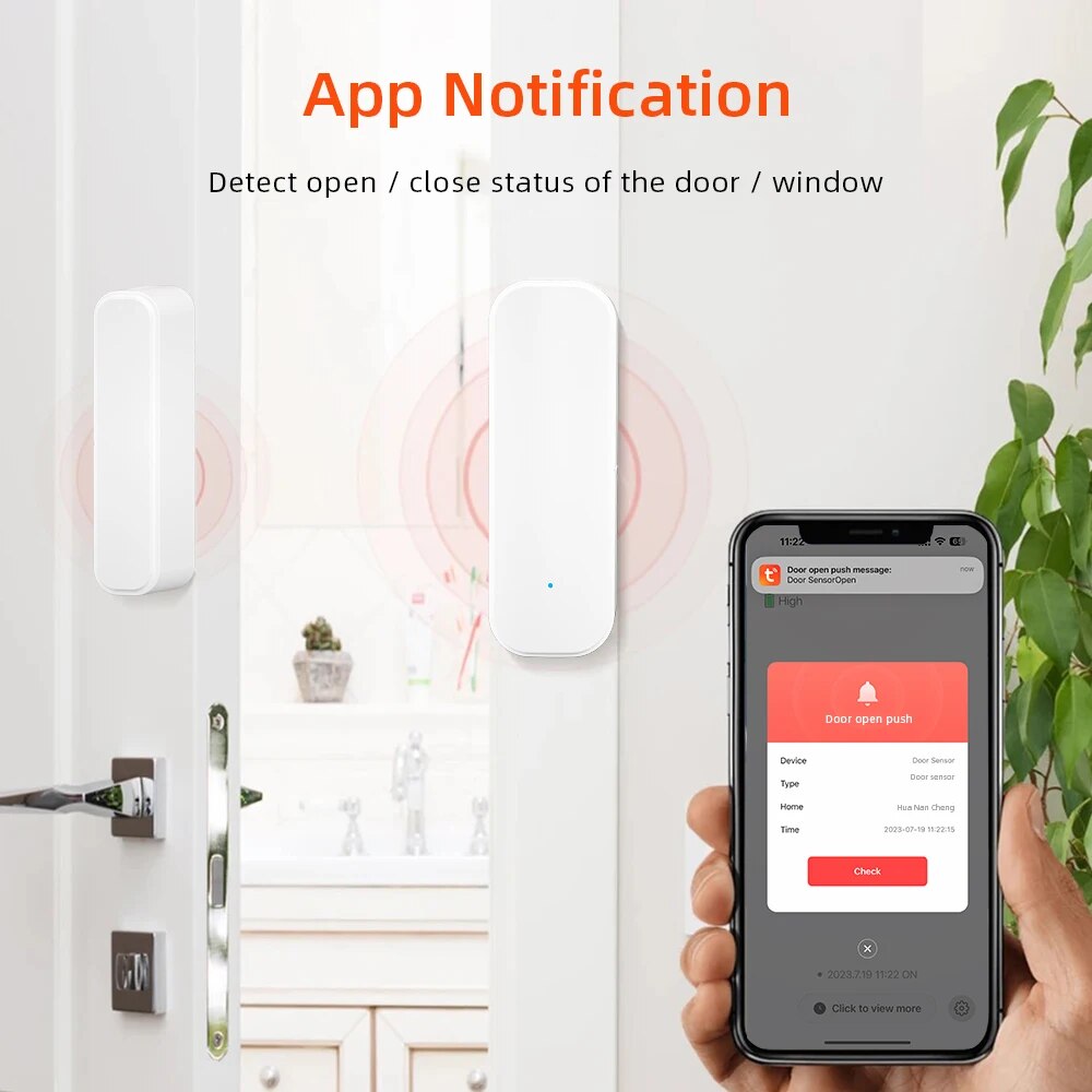 ONENUO Tuya Smart WiFi Türsens – Smart Home Notifications Bewertung und Preis